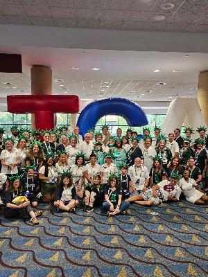 Team Liberty at the 2024 Transplant Games in Birmingham, AL
