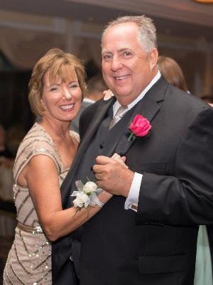 Trish and Charlie dancing 